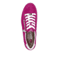 Rosane Rieker Damen Sneaker Low L59L1-31 mit einem Reißverschluss. Schuh von oben.