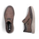 Braune Rieker Herren Kurzstiefel B1852-24 mit wasserabweisender TEX-Membran. Schuh von oben, liegend.