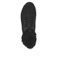 Schwarze Rieker Herren Schnürstiefel U1672-00 aus Rauleder. Schuh von oben.