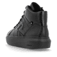 Weiße Rieker Damen Sneaker Low W1202-82 mit ultra leichter und flexibler Sohle. Schuh Außenseite gespiegelt.
