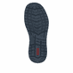 Dunkelblaue Rieker Herren Slipper B9057-14 mit einem Gummizug sowie Extraweite H. Schuh Laufsohle.