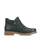 Fuchsbraune Rieker Damen Kurzstiefel 73551-24 mit einer robusten Profilsohle. Schuh Innenseite