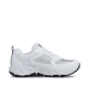 Weiße Rieker Damen Sneaker Low M6501-80 mit einer Schnürung sowie Komfortweite G. Schuh Innenseite.