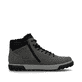 Stahlgraue Rieker Herren Schnürstiefel 18930-45 mit Schnürung und Reißverschluss. Schuh Innenseite