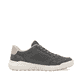 Graue Rieker Herren Sneaker Low U1104-45 mit einer Schnürung. Schuh Innenseite.