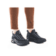 Weiße Rieker Damen Sneaker Low M5520-91 mit einer strapazierfähigen Sohle. Schuh Außenseite gespiegelt.