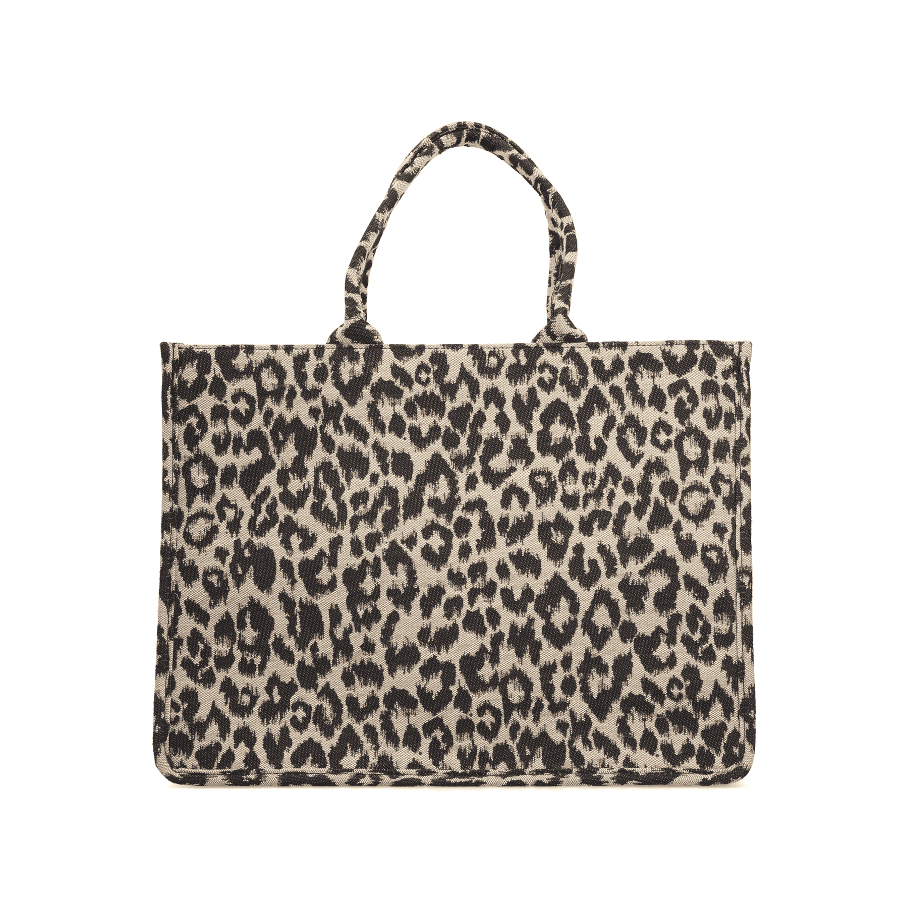 Cabas Rieker H1609-25 Ã  imprimé animal avec fermeture éclair et poche pour téléphone portable. Côté gauche.