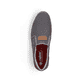 Mocassins Rieker gris homme 11954-45 avec coutures modernes élégantes. Chaussure vue de dessus.