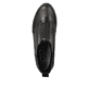 Bronzene Rieker Damen Kurzstiefel N9381-60 mit Metallic-Finish. Schuh von oben.