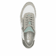 Baskets basses Rieker multicolores femme N1112-92 avec fermeture éclair. Chaussure vue de dessus.