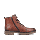 Braune Rieker Herren Schnürstiefel 33440-24 aus Glattleder. Schuh Innenseite.
