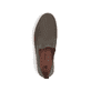 Mocassins Rieker verts pour homme B2661-54 avec bande élastique. Chaussure vue de dessus.