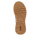 Blaue Rieker Damen Sneaker Low M4903-14 mit einer Schnürung sowie Extraweite H. Schuh Laufsohle.