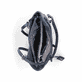 Rieker Damen Handtasche H1005-14 in Pazifikblau aus Kunstleder mit Reißverschluss. Handtasche getragen.