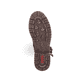 
Tiefschwarze Rieker Damen Hochschaftstiefel Z4759-01 mit einer robusten Profilsohle. Schuh Laufsohle