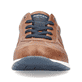 Braune Rieker Herren Schnürschuhe 11928-25 mit der Komfortweite G 1/2. Schuh von vorne.