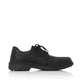 Tiefschwarze Rieker Herren Schnürschuhe 05001-00 mit einer schockabsorbierenden Sohle. Schuh Innenseite