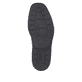 
Mitternachtsschwarze Rieker Herren Schnürschuhe B0013-00 mit einer leichten Sohle. Schuh Laufsohle