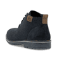 
Marineblaue Rieker Herren Schnürschuhe 33206-14 mit Schnürung sowie einer Profilsohle. Schuh von hinten