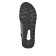 Grüne Rieker Herren Sneaker Low U0308-54 mit wasserabweisender Nano-Beschichtung. Schuh Laufsohle.