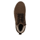Braune Rieker Herren Schnürstiefel 11004-22 aus Glattleder. Schuh von oben.