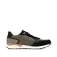 Grüne Rieker Herren Sneaker Low U0308-54 mit wasserabweisender Nano-Beschichtung. Schuh Innenseite.