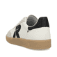 Weiße Rieker Herren Sneaker Low U2200-83 mit einer Schnürung. Schuh von hinten.