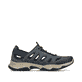 Blaue Rieker Herren Slipper B8366-14 mit einem Gummizug sowie Komfortweite G 1/2. Schuh Innenseite.
