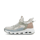 Mehrfarbige vegane Rieker Damen Sneaker Low N5254-90 mit einem Gummizug. Schuh Außenseite.