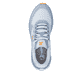 Blaue Rieker Sport Damen Sneaker Low W4500-12. Schuh von oben.