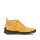 Sonnengelbe Rieker Damen Schnürschuhe 51510-68 mit einer schockabsorbierenden Sohle. Schuh Innenseite