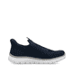 Blaue Rieker Herren Slipper B6659-14 mit Ready2GO Slip-in Feature sowie Gummizug. Schuh Innenseite.