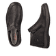 
Dunkelbraune Rieker Herren Slipper 05152-25 mit einer schockabsorbierenden Sohle. Schuhpaar von oben.