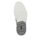 Graue Rieker Herren Slipper 14450-42 mit einem Gummizug sowie Komfortweite G 1/2. Schuh Laufsohle.