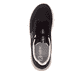 Schwarze Rieker Sport Damen Sneaker Low W4400-01. Schuh von oben.