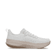 Weisse Rieker Sport Damen Sneaker Low W4301-80. Schuh Innenseite.