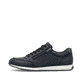 Blaue Rieker Herren Sneaker Low 11903-14 mit einem Reißverschluss. Schuh Außenseite.