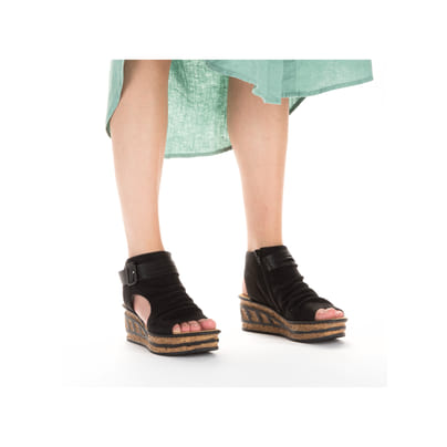 Rieker Damen Keilsandaletten