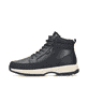 Schwarze Rieker Herren Schnürstiefel U1674-00 aus Glattleder. Schuh Außenseite.