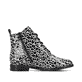 Blaugraue Rieker Damen Kurzstiefel 45980-14 mit einer schockabsorbierenden Sohle. Schuh Innenseite