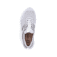 Graue Rieker Damen Sneaker Low M6061-40 mit einem Gummizug sowie Komfortweite G. Schuh von oben.
