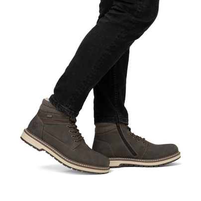 Rieker Homme Bottes à lacets