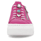 Rosane Rieker Damen Sneaker Low M1954-31 mit einem Reißverschluss. Schuh von vorne.