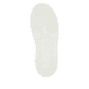 Weiße Rieker Damen Sneaker Low W1202-82 mit ultra leichter und flexibler Sohle. Schuh Außenseite gespiegelt.