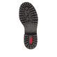 Braune Rieker Damen Hochschaftstiefel 72657-22 mit einem Reißverschluss. Schuh Laufsohle.