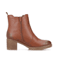 Graugrüne Rieker Damen Schnürstiefel 77431-54 mit Schnürung und Reißverschluss. Schuh Innenseite