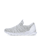 Grüne Rieker Damen Slipper 54071-80 mit ultra leichter und flexibler Sohle. Schuh Außenseite.