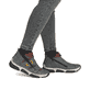 Jeansblaue Rieker Damen Kurzstiefel 45983-14 mit farbenfrohen Details. Schuh am Fuß.