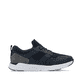 Blaue Rieker Herren Sneaker Low 09102-14 mit einem Gummizug. Schuh Innenseite.