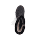 Schwarze Rieker Damen Kurzstiefel Y4765-00 mit wasserabweisender TEX-Membran. Schuh von oben.